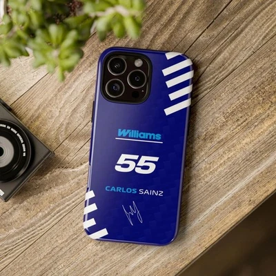 Funda Teléfono Carlos Sainz 55 Fórmula 1 Williams Driver 2025 F1 Foto 1 de 3
