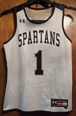 Camiseta Under Armour Auténtica Spartans Reversible #1 Talla Pequeña (18) Foto 1 de 4