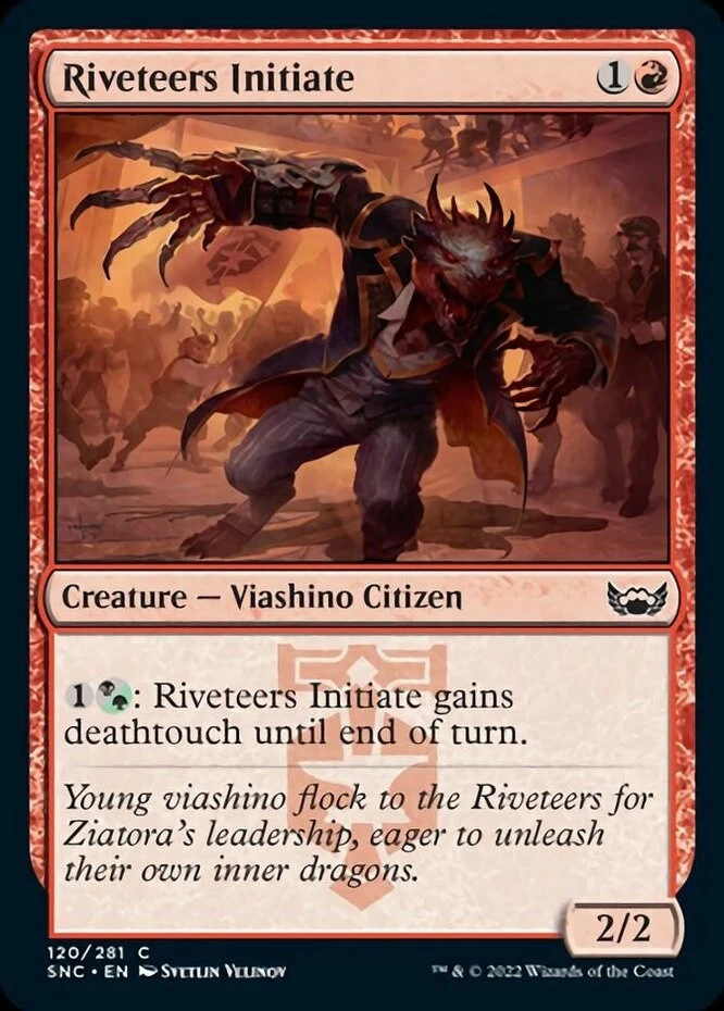 x1 Riveteers Initiate - Streets of New Capenna - NM - MTG - Image 1 of 1