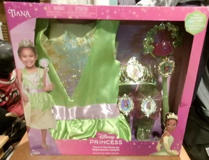 Disney Principessa Tiana Bambola con Vestito Taglia 4-6x e Accessori - NUOVA IN SCATOLA - Foto 1 di 3
