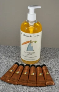 Crabtree & Evelyn Gardeners Hand Soap Gel Wash 16.9oz + 6 Hand Therapy - Picture 1 of 5