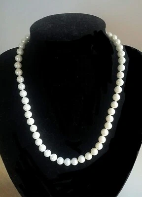 COLLANA PERLE AKOYA BIANCHE MILUNA STYLE PERLE GIAPPONESI NATURALI E ARGENTO 925 - Immagine 1 di 4