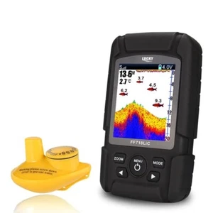Fish Finder Wide Angle Sonar Boat Fishing Depth Transducer Plotter - Picture 1 of 10
