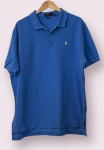Polo Ralph Lauren Classic Fit Herren Poloshirt Blau Kurzarm Gr. XXL - Bild 1 von 6