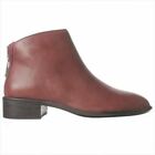 New Dolce Vita Mylene Bordeaux Leather Ankel Boots - Msrp $195.00!