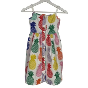 Mini Boden Pineapple Print Sundress 5-6 Years - Picture 1 of 10
