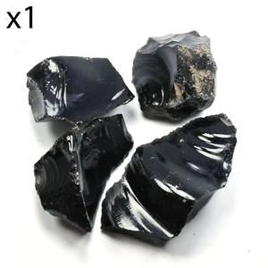 Black Obsidian - 55 - 68g Natural Rough Specimen - Picture 1 of 3