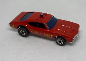 Hot Wheels Redline Chief's Special 1/64 Diecast Fire Dept. Police Cruiser Base - Picture 1 of 5