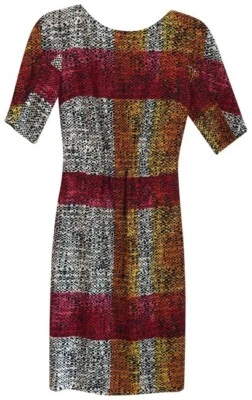 Vestido Thakoon Multicolor Espalda Abierta Talla 4 Foto 1 de 4