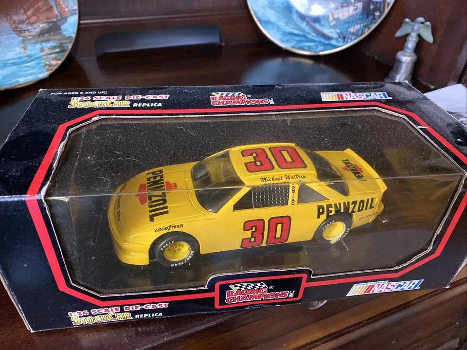 Racing Champions NASCAR Diecast Stock Car 1994 #30 Michael Waltrip Pennzoil Foto 1 de 1
