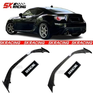 For Toyota 86 Gloss Black/Forged Carbon/Carbon Fiber Rear Trunk Lid Spoiler Wing - Picture 1 of 41