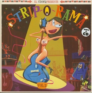 LP+CD ✦ STRIP-O-RAMA Vol.2 ✦Torrid And Groovy Down-Tempos Compiled By El Vidocq♫ - Imagen 1 de 2