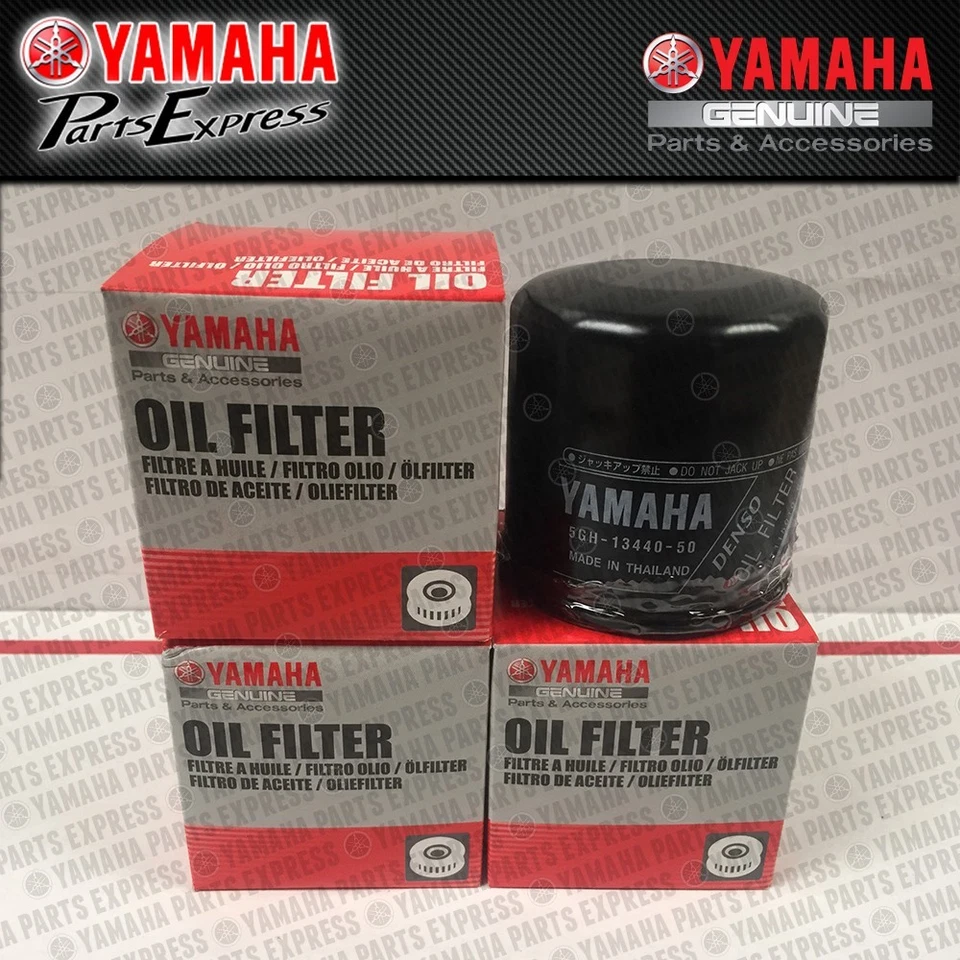 NEW GENUINE YAMAHA SUPER TENERE ES XT 1200 Z 4 PACK OIL FILTERS 5GH-13440-61-00 - Image 1 of 1