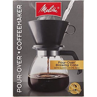 Cafetera Melitta 640616, 52 oz, jarra de vidrio Foto 1 de 4