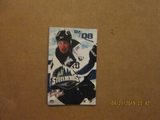 ECHL Idaho Steelheads Vintage Circa 07/08 Team Logo Hockey Pocket Schedule