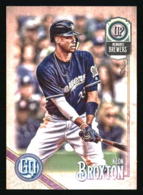 Keon Broxton 2018 Topps Gypsy Queen #279 BASEBALL Card - Image 1 of 2