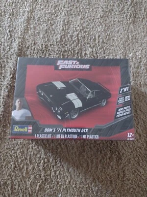 Revell 1/24 Dom s Plymouth GTX 2 N1 RMX854477 "NEW" - Image 1 of 4