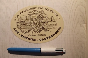 Autocollant / Sticker - La Rabelaise en Touraine - Chinon - Picture 1 of 1