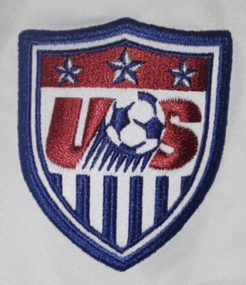 USA USMNT SHORTS NIKE MATCH GAME SOCCER FOOTBALL FUTBOL RETRO VTG KIT L LRG RARE - Image 1 of 4