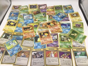 VTG 1996 Nintendo Pokemon Japanese Pocket Monster Trading Card Game Lot of 43 - Picture 1 of 8
