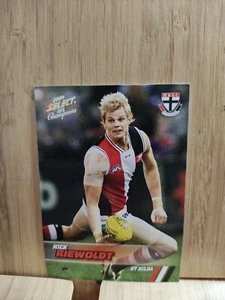NICK RIEWOLDT🏆2008 Select Champions #159 ST KILDA AFL Trading Card🏆FREE POST - Picture 1 of 2