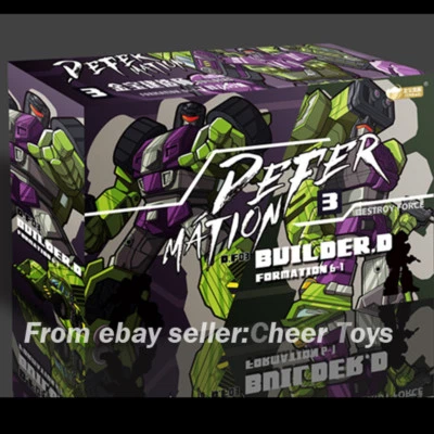 Jinbao Devastator Decepticons Oversized Toy Mixmaster Shovel Car B packaging UPS - Image 1 of 4