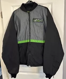 Vintage Arctic Cat Windbreaker 90s Snowmobiling Jacket Snowmobile Size XLT - Bild 1 von 6