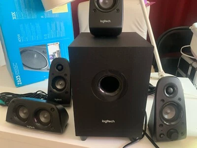 Logitech Z506 Sound Sound Home Theater sistema di altoparlanti USATO - nero - Immagine 1 di 4