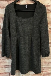 Xhilaration Gray Long Sleeved Sweater Dress. Size: XXL. - Picture 1 of 7