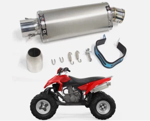 38-51mm Motorcycle Universal ATV Slip-on Exhaust Muffler Pipe DB Killer Silencer - Picture 1 of 7