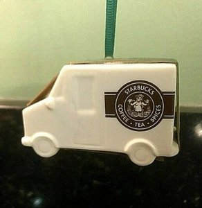 STARBUCKS CHRISTMAS TRUCK ORNAMENT 2016--NEW W TAG! - Picture 1 of 4