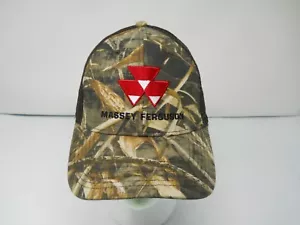 Cap America Massey Ferguson Men's Camo Hat One Size Adjustable Snapback - Picture 1 of 6