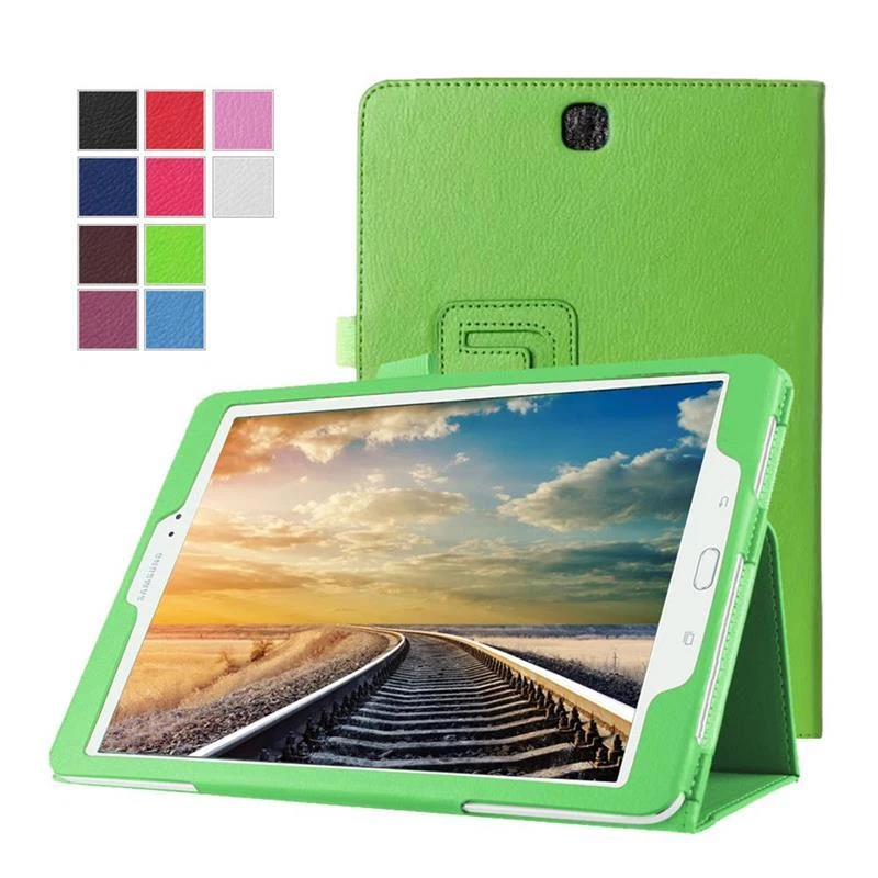 PU Leather Stand Flip Cover Case For Samsung Galaxy T520 / P600 Note 10.1 2014 - Image 1 of 4