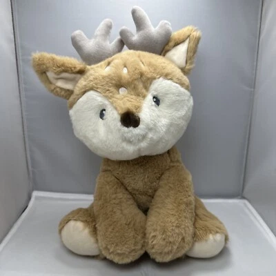 Kellytoy Bebé Ciervo Cervatillo Peluche Animal Sonajero Orejas Arrugadas 10 Pulgadas Foto 1 de 4