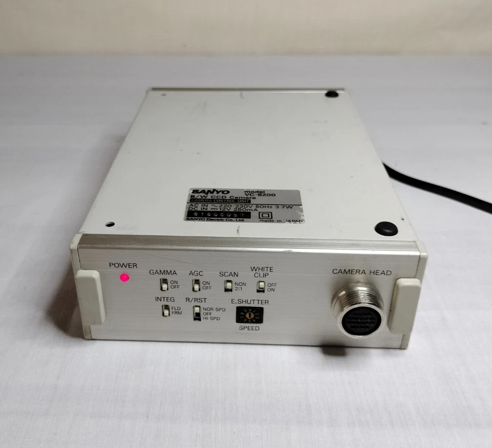 Sanyo VC-8200 VC8200 B/W CCD Camera Controller Unit Made in Japan - Image 1 of 4