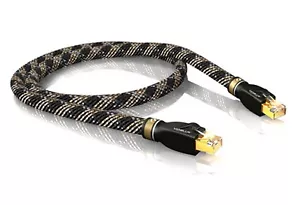 Viablue EP-7 Argent RJ-45 CAT6A Câble Réseau (0,5m - 10,0m) - Photo 1/1