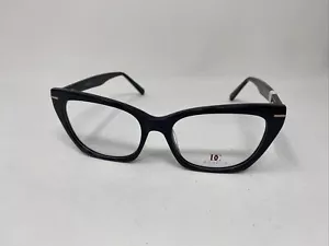 DICAPRIO EYEWEAR DC368 BLACK 54/17/145 FLEX HINGE EYEGLASSES FRAME DX22 - Picture 1 of 8