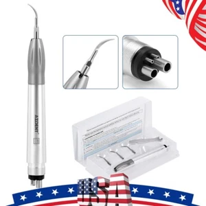AZDENT Dental Ultraschall Air Perio Scaler Handstück 4 Loch mit 3 Spitzen USA - Bild 1 von 20