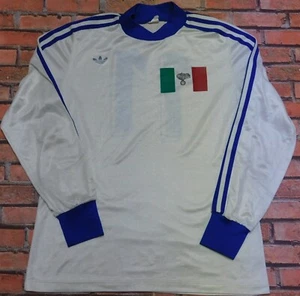 ADIDAS TREFOIL MAGLIA CALCIO SHIRT NOLEL VINTAGE MADE IN FRANCE (078) tg. 6/7 - Picture 1 of 3