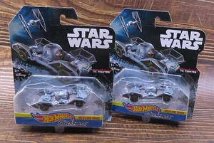 Star Wars Hot Wheels Carships TIE Fighter LOT DIE-CAST Mattel 2016 DPV27 - Picture 1 of 9