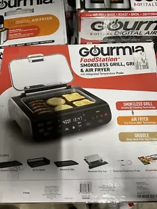Gourmia FoodStation Friggitrice ad Aria Integrata Grill Senza Fumo, Griglia - Foto 1 di 1