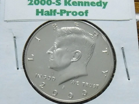 2000-S Proof Kennedy Half Dollar - NICE! Cover