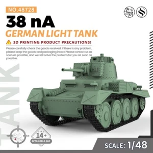 SSMODEL SS48728 1/48 Military Model Kit German 38 nA Light Tank WoT WAR - Picture 1 of 9