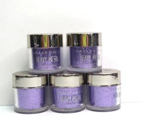URBAN DECAY HEAVY METAL LOOSE GLITTER ACDC (LOT OF 5) - Picture 1 of 2