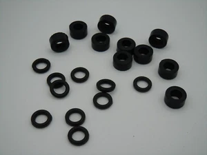 AURORA AFX 10 FRONT NARROW & 10 REAR SILICONE TIRES ~ NEW REPRODUCTIONS - Picture 1 of 3