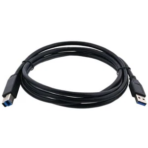 USB 2.0 Cable A to B M/M - 6 FT For PC, Apple, or Mac. Android - Picture 1 of 2