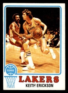 1973 Topps Basketball #117 Keith Erickson VG/EX *d5