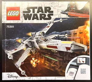 LEGO Star Wars 75301 Luke Skywalker's X-Wing Fighter Instruction Manual ONLY - Picture 1 of 2