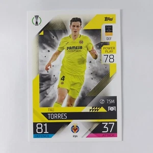 2022-23 Topps Match Attax PAU TORRES Villareal CF - Picture 1 of 2