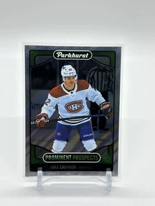 2021-22 UD Parkhurst Prominent Prospects #PP1 Cole Caufield - Canadiens - Picture 1 of 2